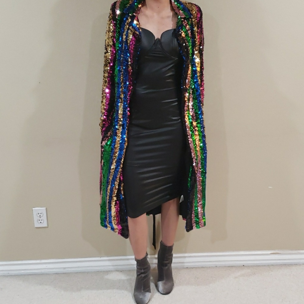 L'atiste Sequins coat